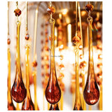 Upside Down Interiors French Retro Living Room Lamp Water Drop Shape Chandelier