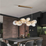 Upside Down Interiors Abstract Dining Room Modern Pendant Light