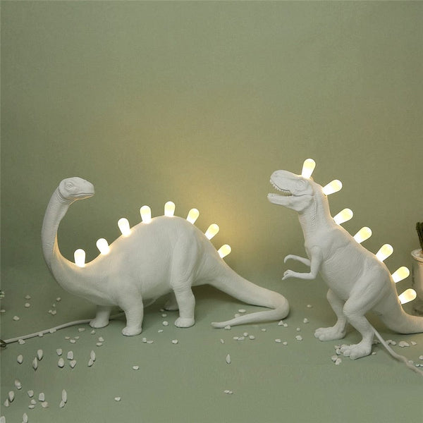Upside Down Interiors Animal Resin Model Nightstand Lamp Dinosaur Table Lamps