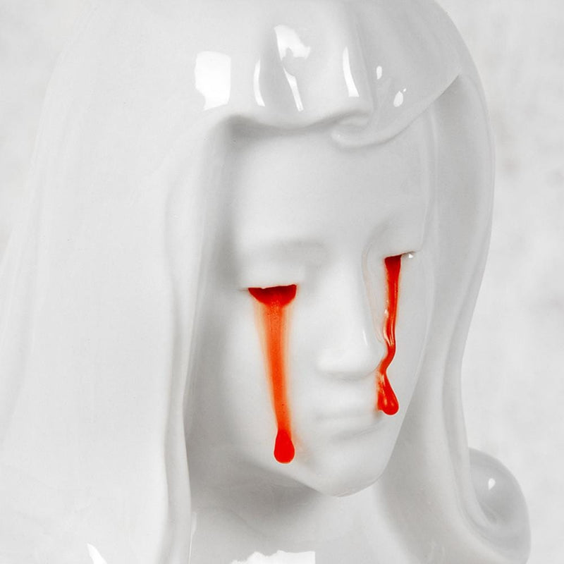 Upside Down Interiors Artistic Candle Holder Weeping Mary Candle Holder