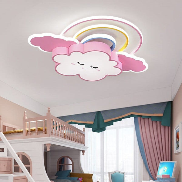 Upside Down Interiors Nursery Cloud Ceiling Light Fixture For Ceiling Kids