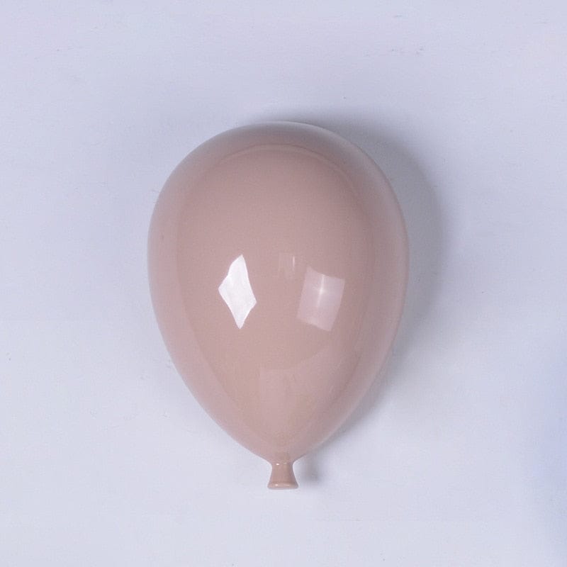 Upside Down Interiors Pink / 20.5x15x9cm Balloon Wall Hanging Decoration Wall Mounted