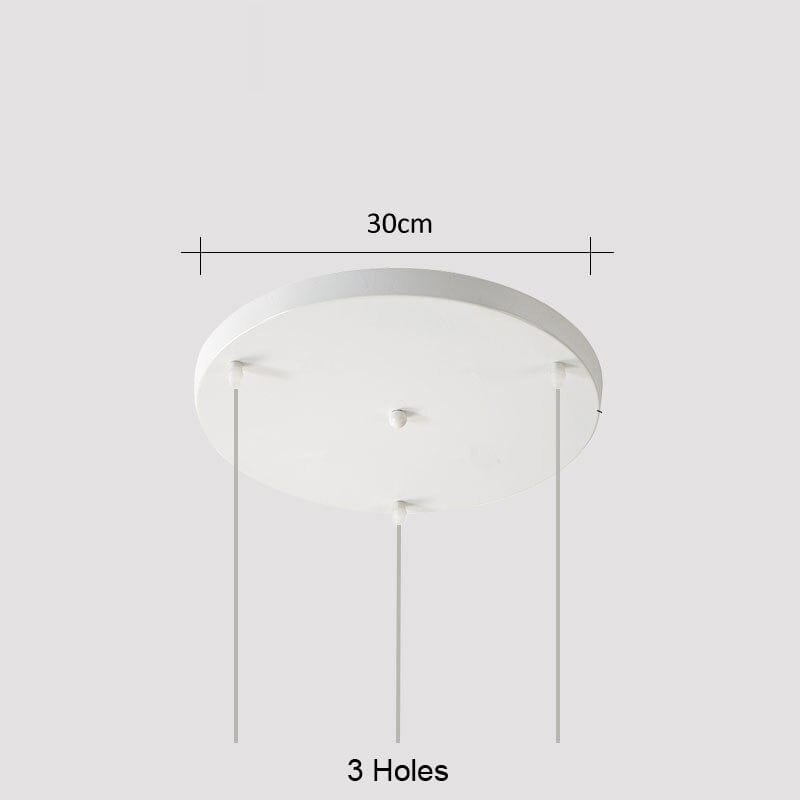 Upside Down Interiors White Plate Ceramic Cup Cafe Pendant Light Modern